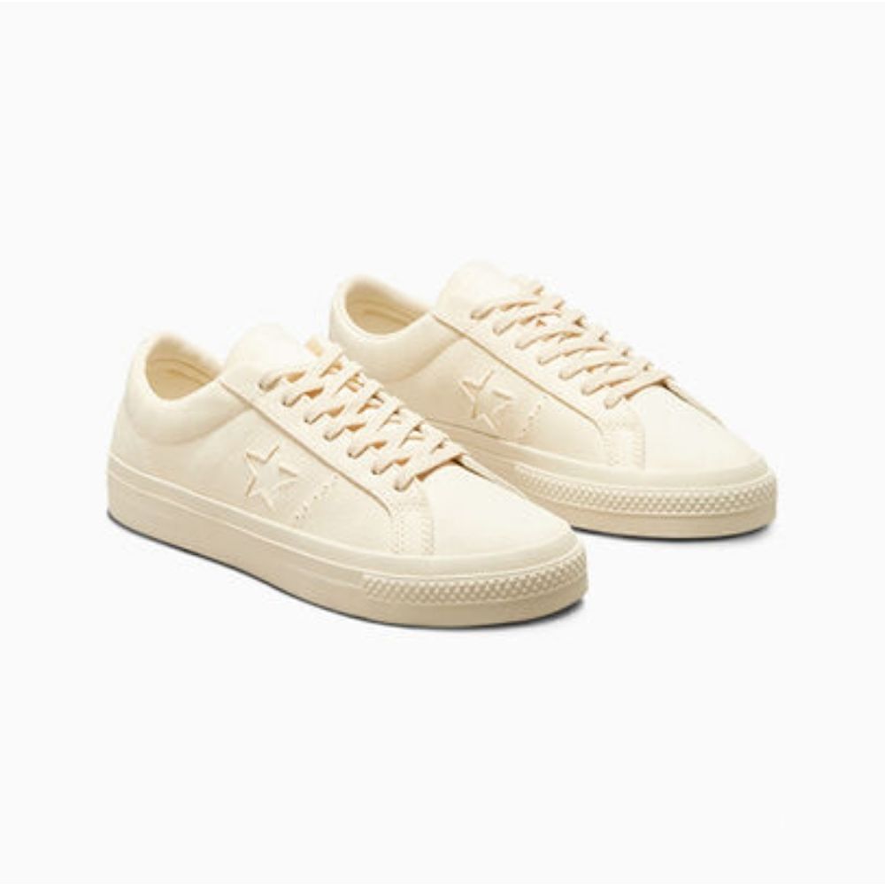 CONS One Star Pro Egret Herringbone